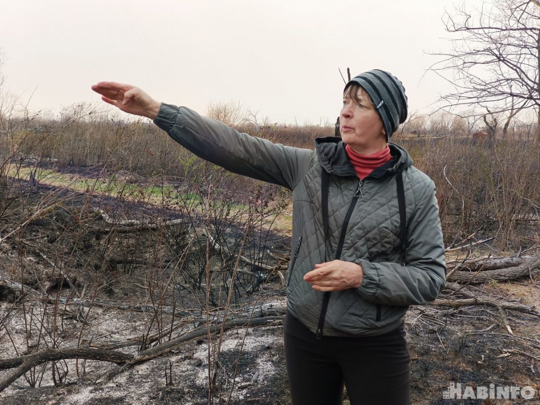 Страшно красиво: как горел остров Дачный у Хабаровска