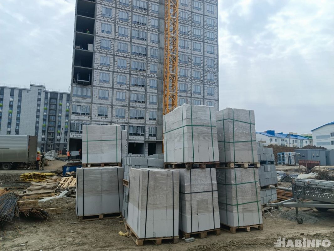 Новые жилые комплексы строят в Южном микрорайоне Хабаровска