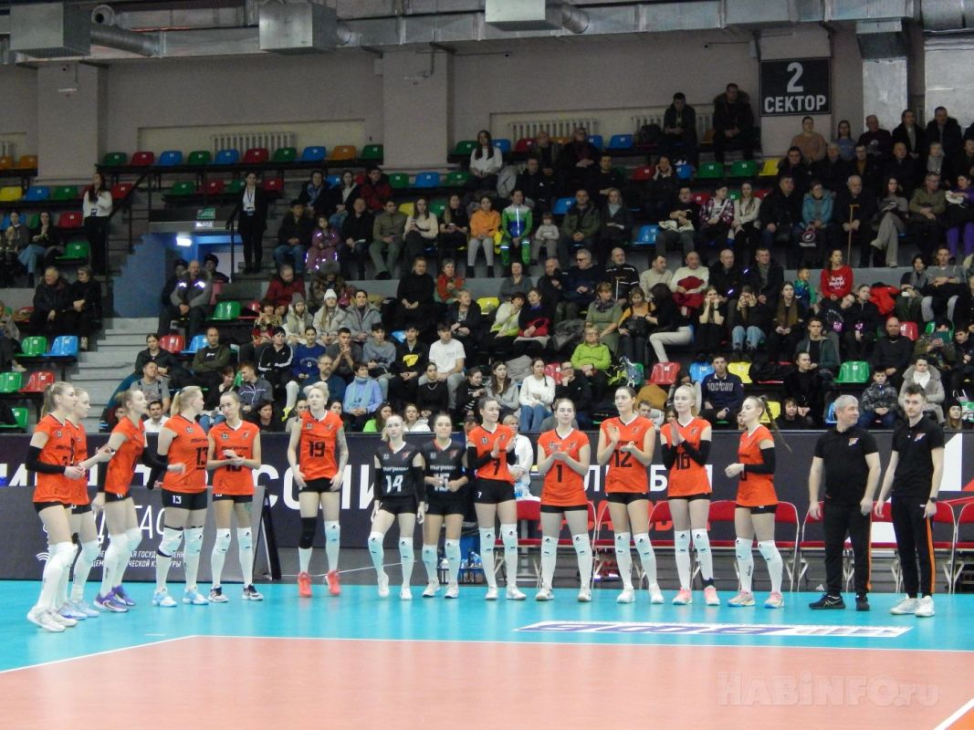 Волейболистки Хабаровска стали победителями во всех матчах пятого тура Высшей лиги «Б»