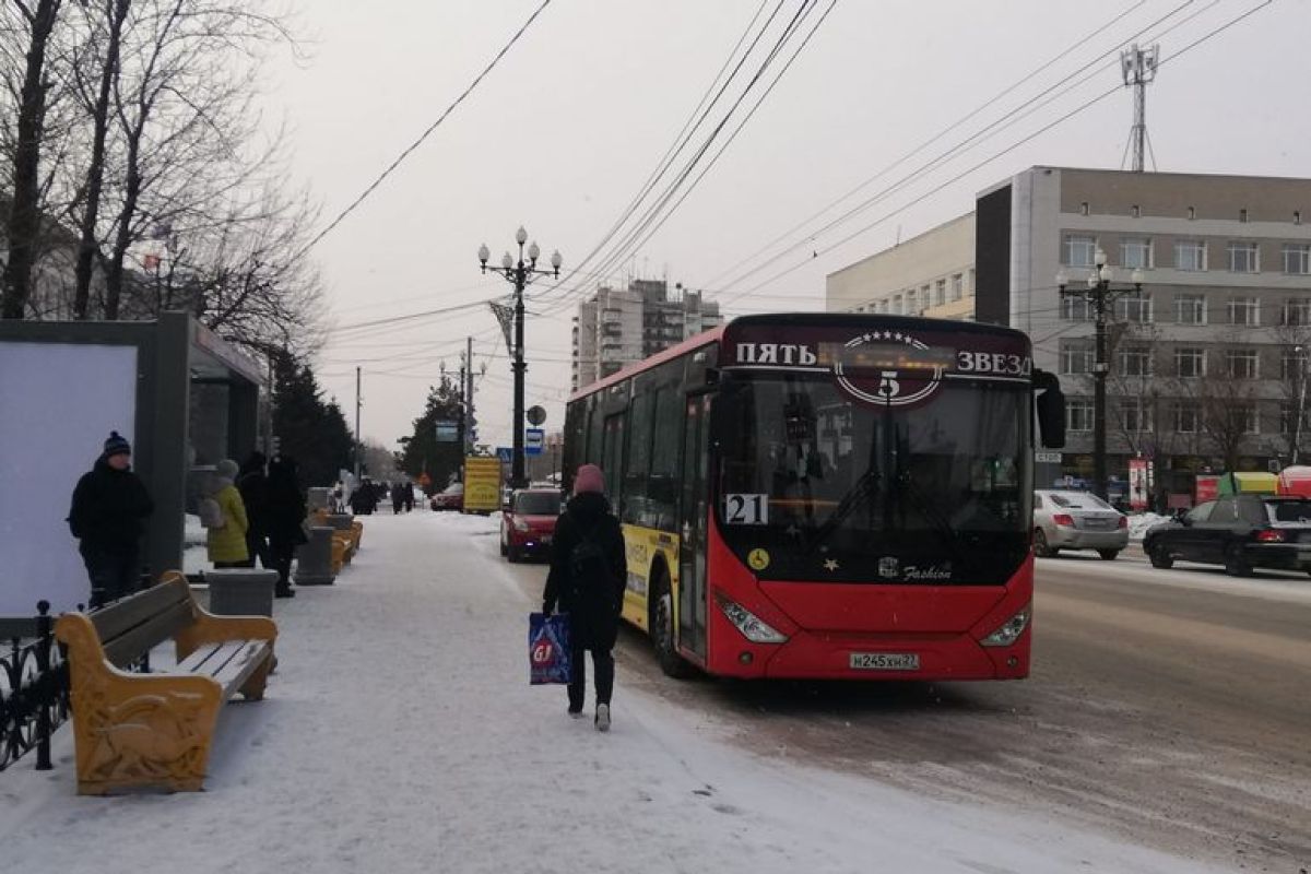 Автобусы в Хабаровске «под прицелом» ГИББД из-за частых жалоб пассажиров