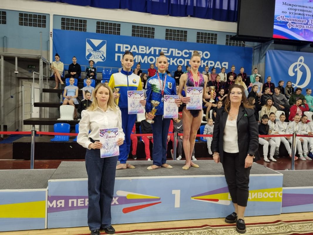 Хабаровские гимнастки снова в рядах победителей