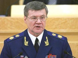 Генеральный прокурор РФ Юрий Чайка заработал 5,9 млн руб. в год