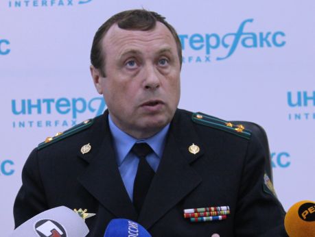 Начальник отдела охраны Пограничного управления ФСБ по Хабаровскому краю и ЕАО Фёдор Блинов. Фото Алексея Минина, "АиФ-Дальинформ"