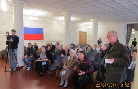 В райцентре Кривое Озеро Николаевской области местный житель