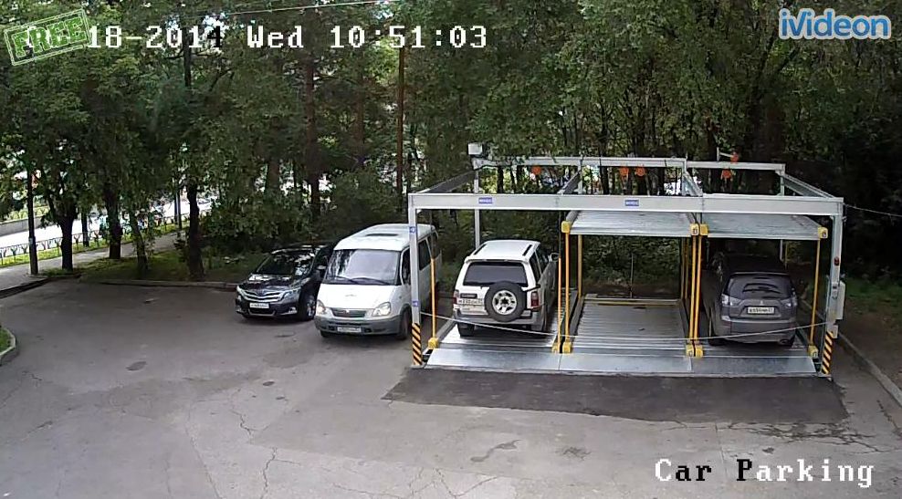 Парковка в действии