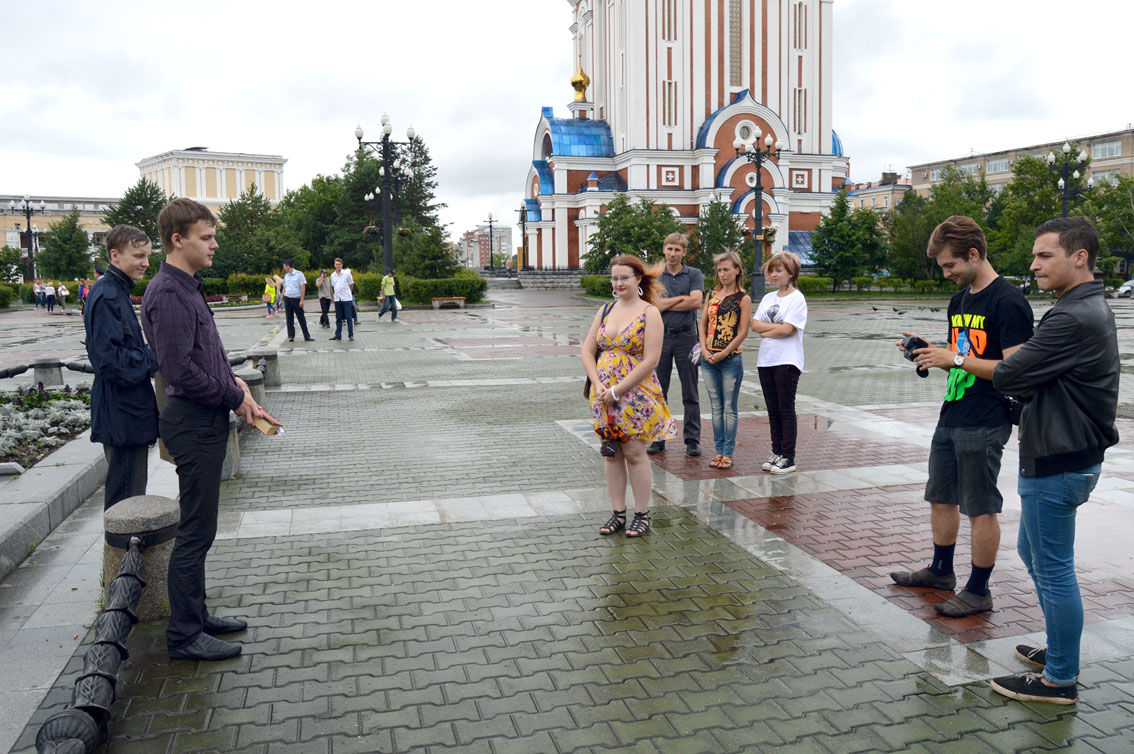 Ливень закончился ровно к началу мероприятия