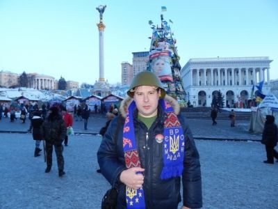 Дмитрий Ковальчук на Майдане Незалежности