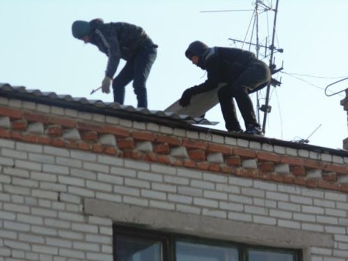 Никто так и не узнал пока, что за бригада орудовала на крышах Чумки