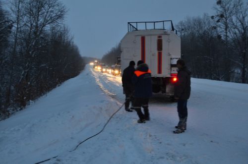 Спасатели в эту ночь не дремали