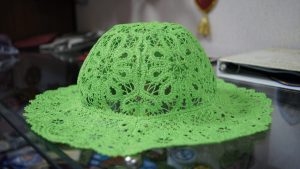 Детская кружевная летняя шляпка изготовленная мастерицами "ИгЛы". Фото Юлии Пересторониной