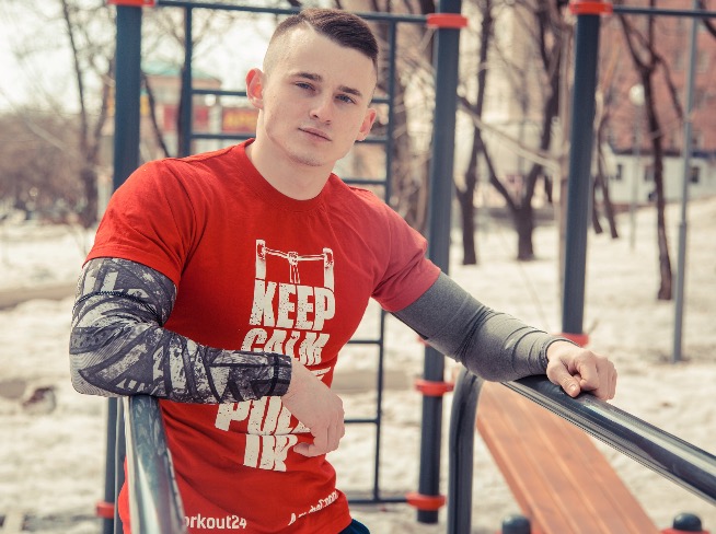 Игорь Ковтун, командир хабаровской команды SWK-StreetWorkout.