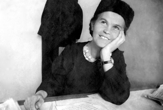 Юлия Шестакова в 1945 году. Фото из архива краевого музея имени Н.И. Гродекова