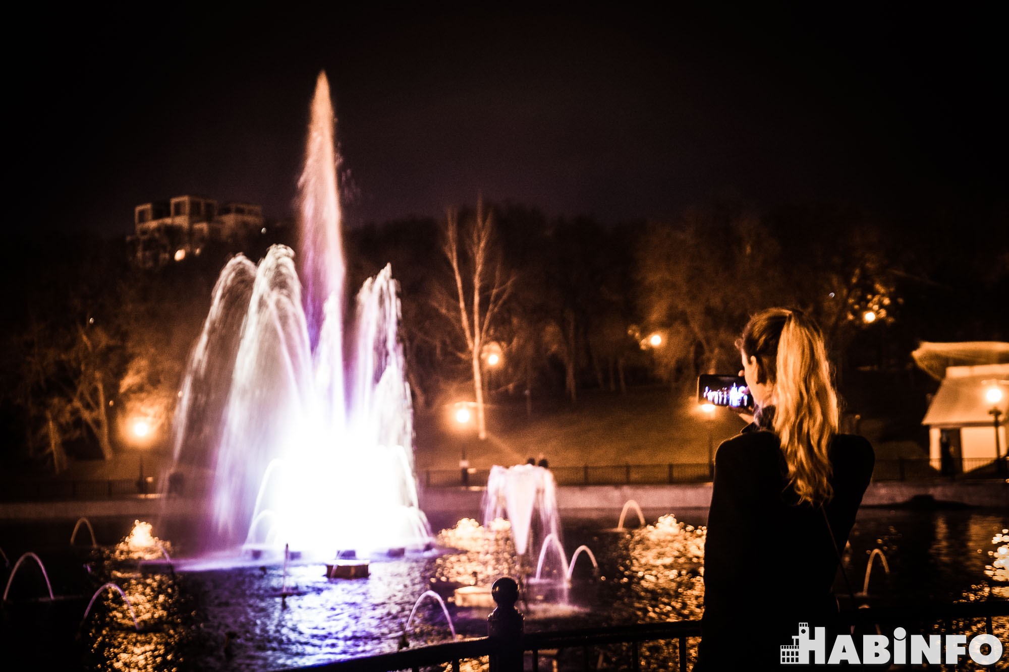В Хабаровске открылся сезон танцующих фонтанов