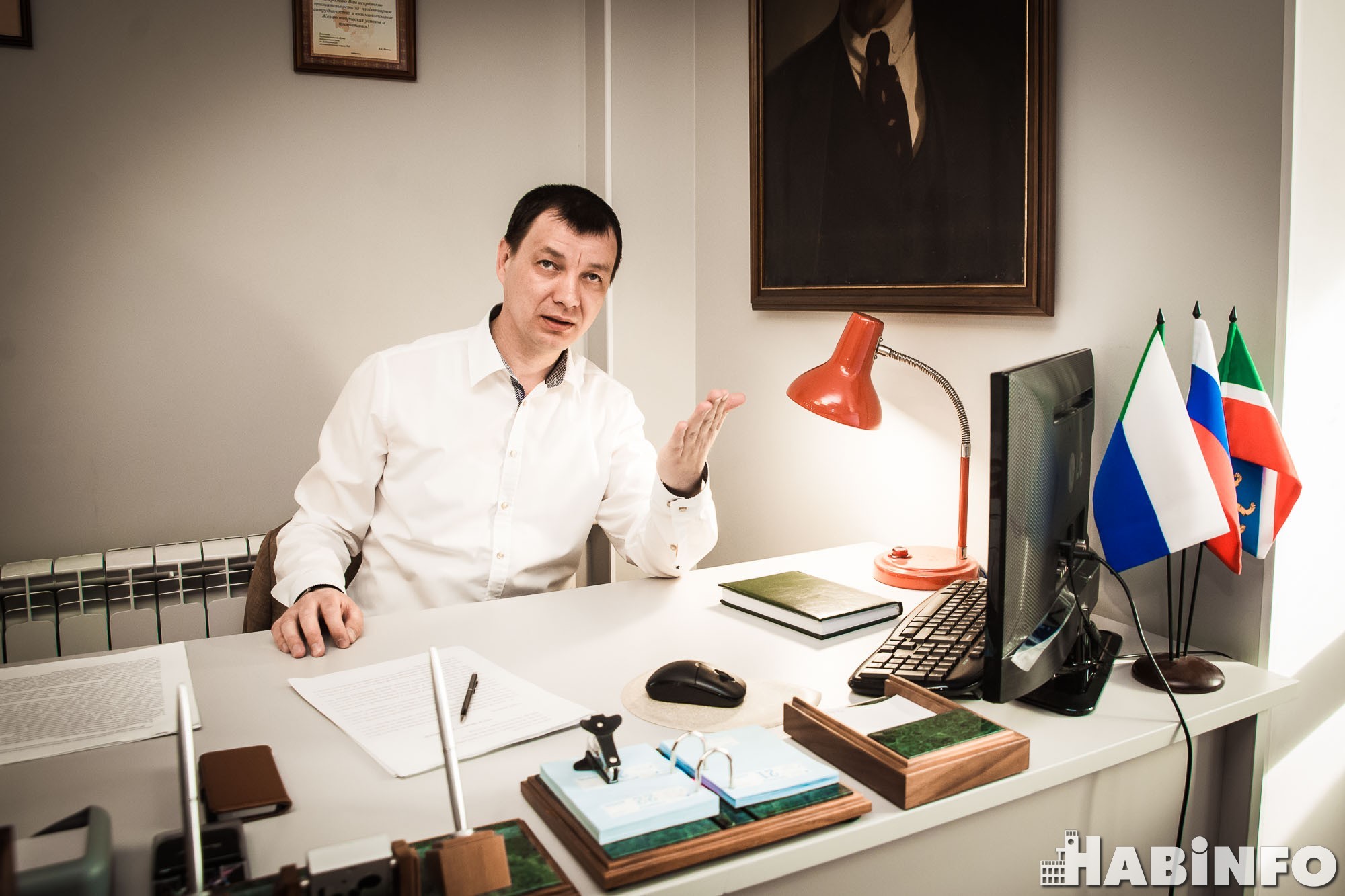 Рабочий кабинет Евгения Ильина