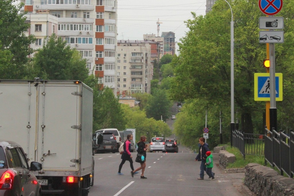 16 пешеходных переходов в Хабаровске: на дорогу теперь не выскочишь