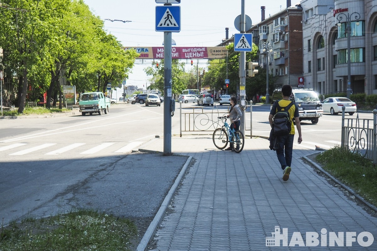 По центру без ветерка: препятствия для велосипедистов на хабаровских улицах