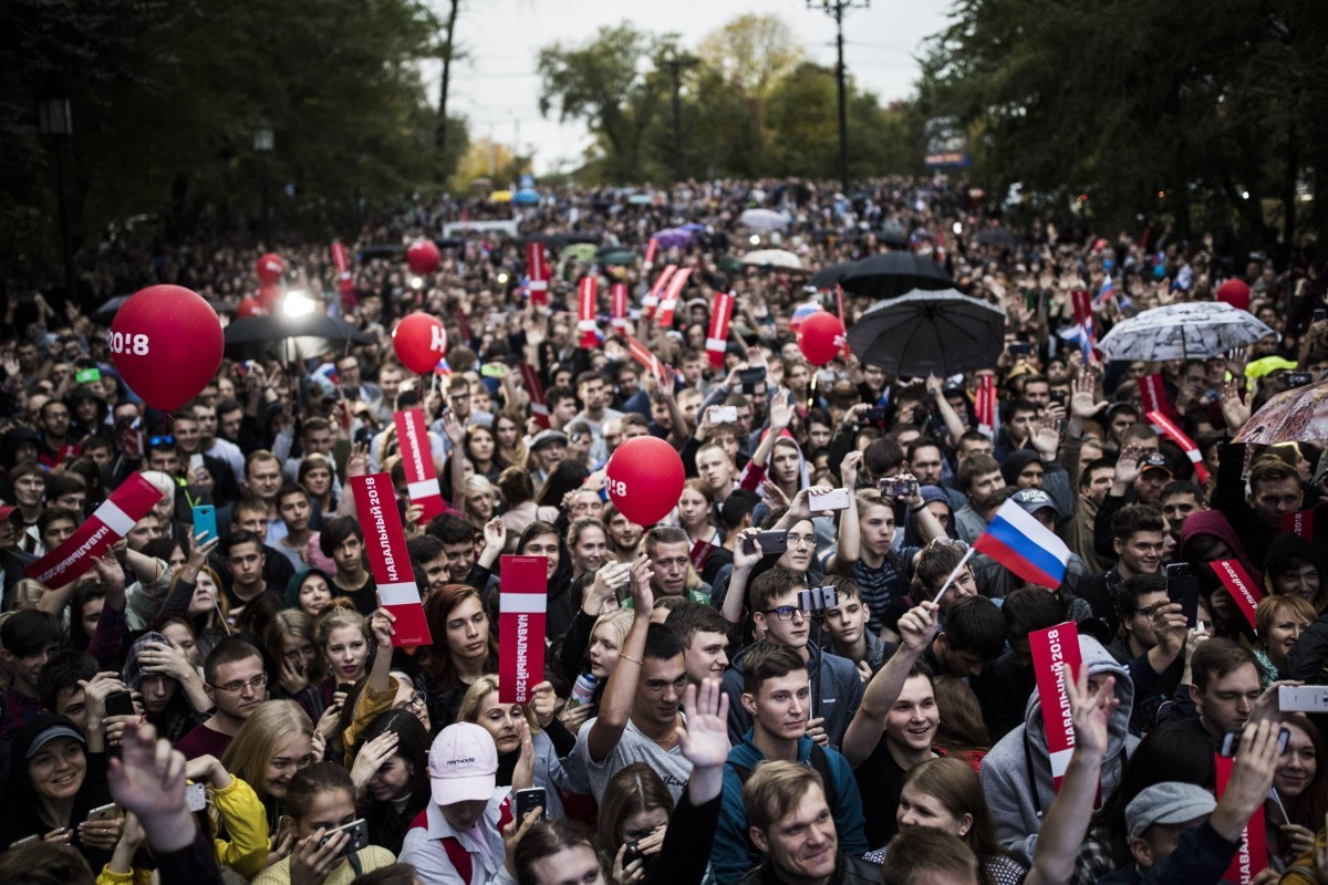 На митинг Навального в Хабаровске «опять никто не пришел»