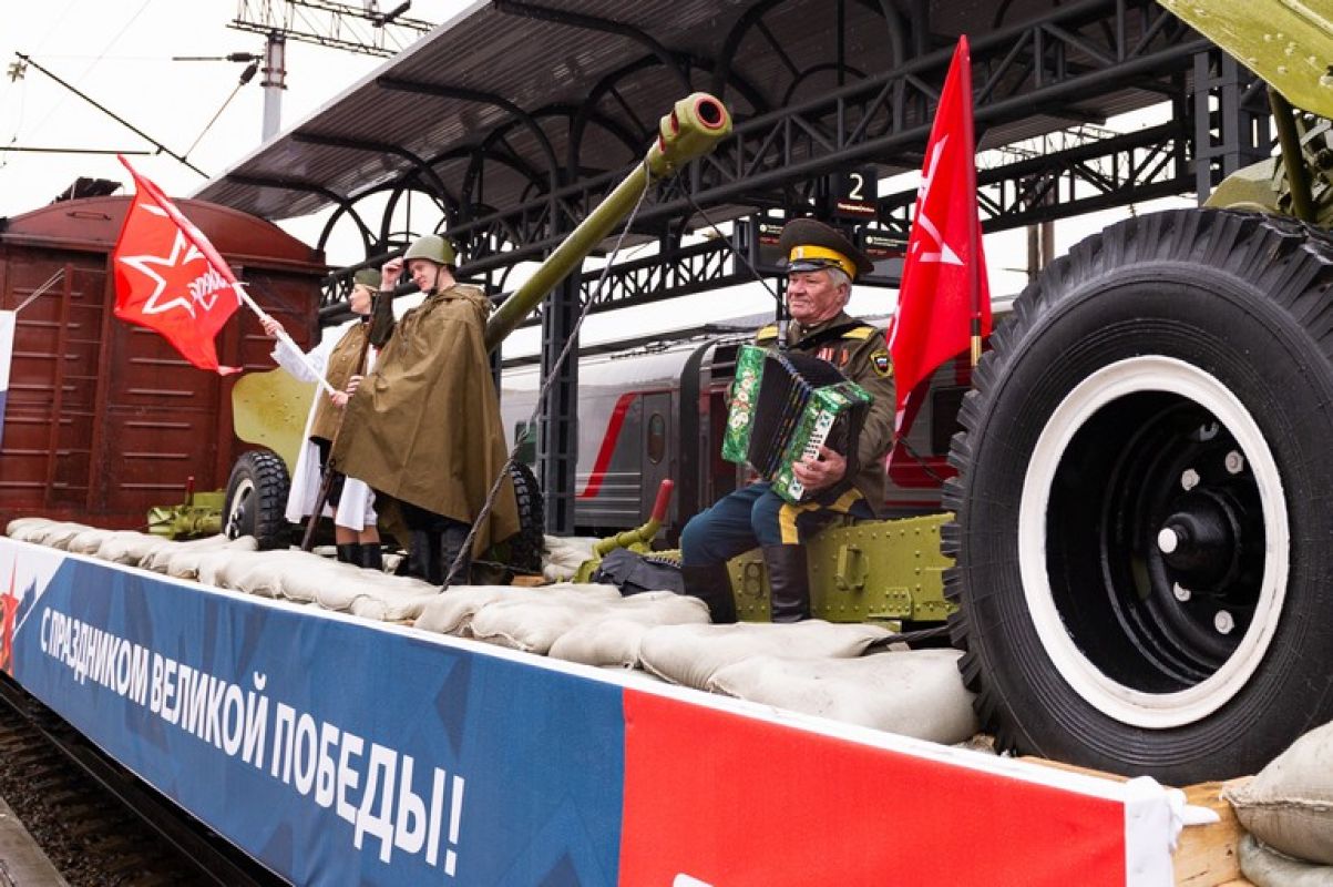 Поезд Победы вновь прибудет в Хабаровск