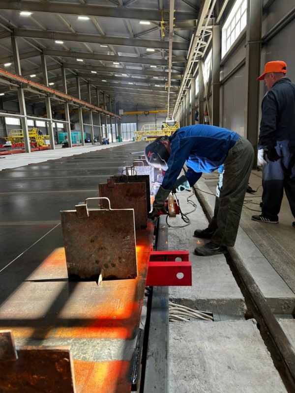Новый завод по производству железобетонных конструкций построили в селе Некрасовка