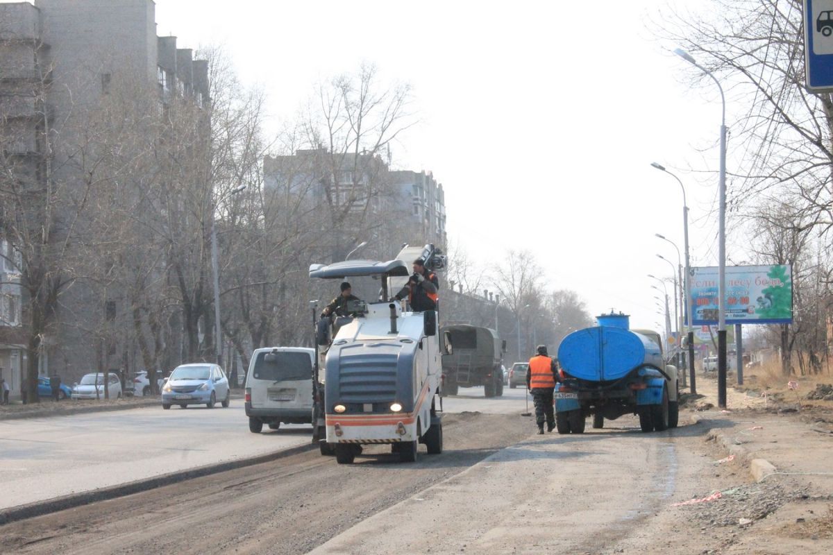 Последние новости по ремонту проспекта 60-летия Октября в Хабаровске