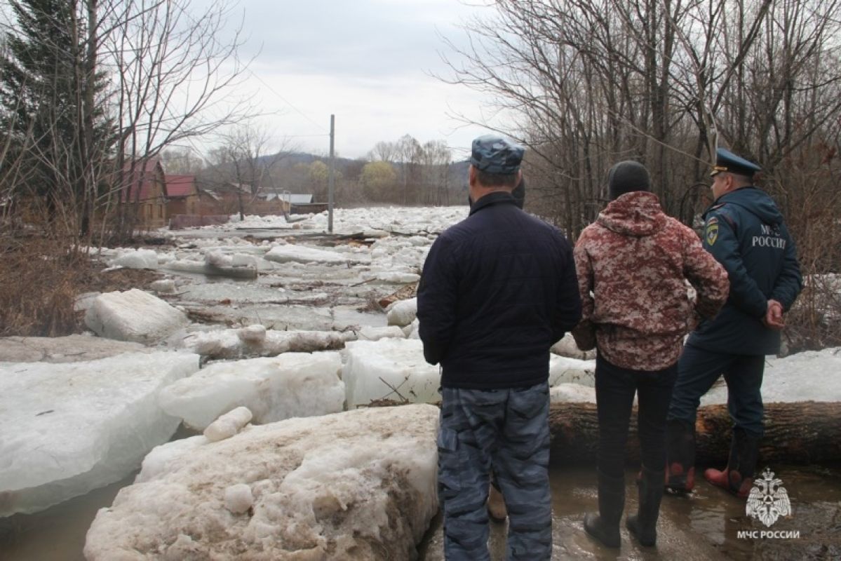 Уровень воды в реке Хор резко упал, подтопления ликвидированы