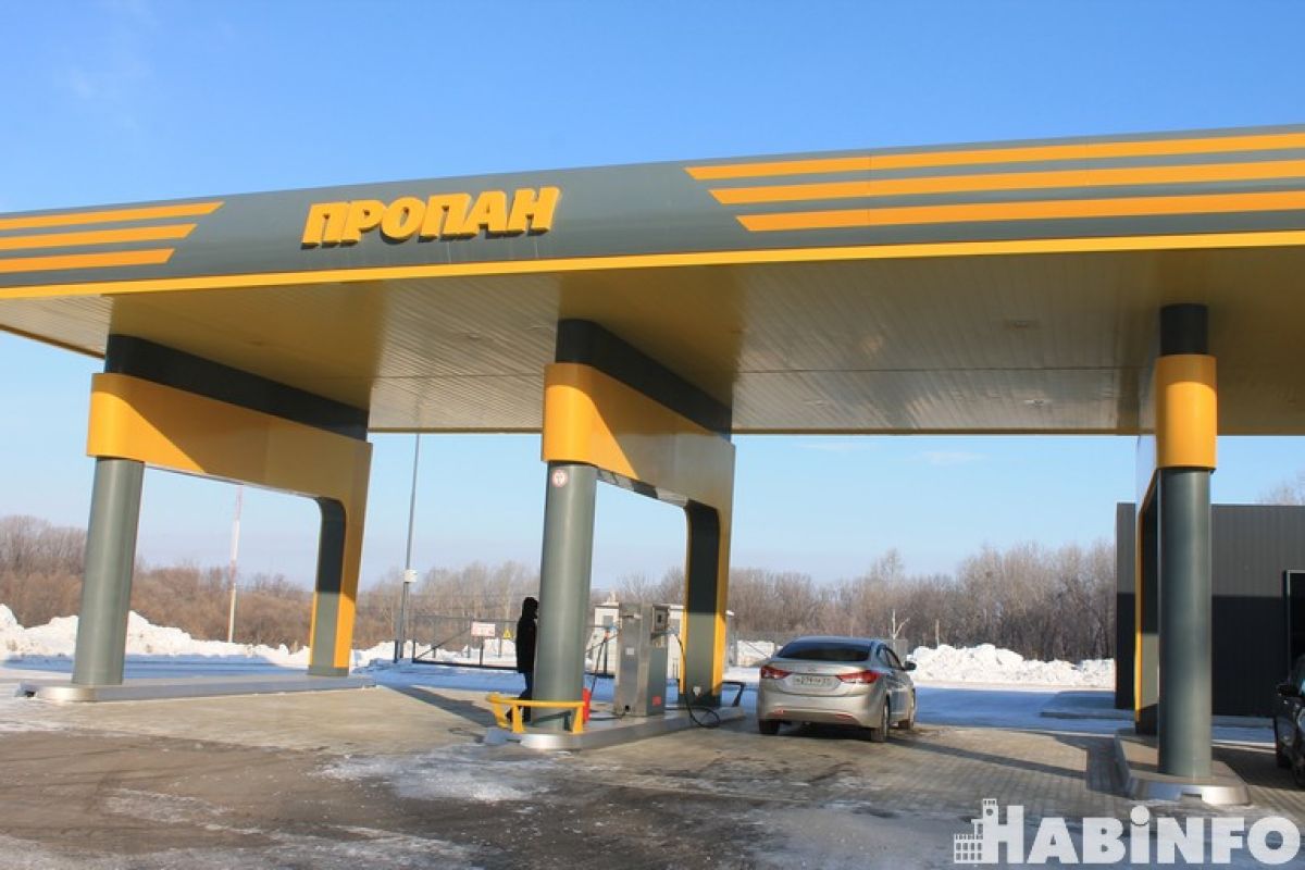 Первая газозаправочная станция наконец-то заработала в Хабаровске
