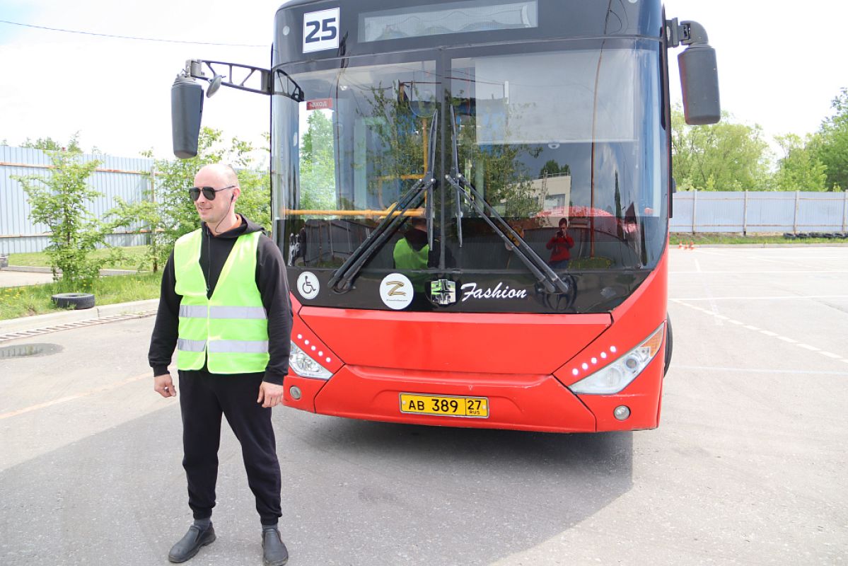 Лучшего водителя автобуса выбрали в Хабаровске