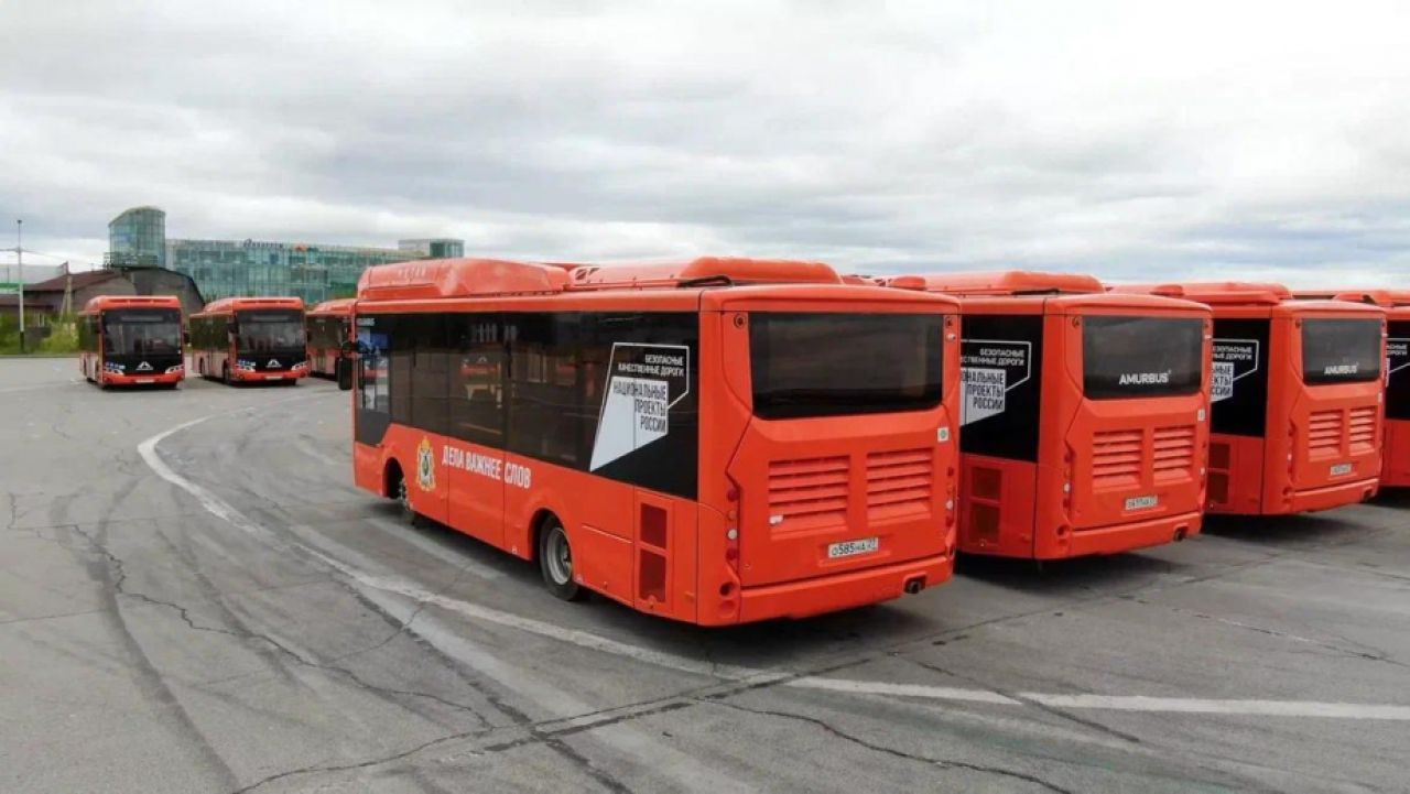 Новые автобусы будут работать на пригородных маршрутах в Хабаровске