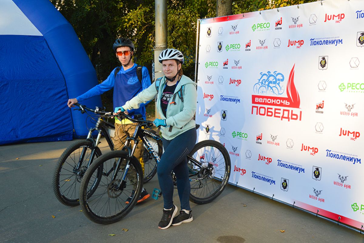 «ЗОЖ и патриотизм для нас важны!» - участники акции «Велоночь Победы» в Хабаровске