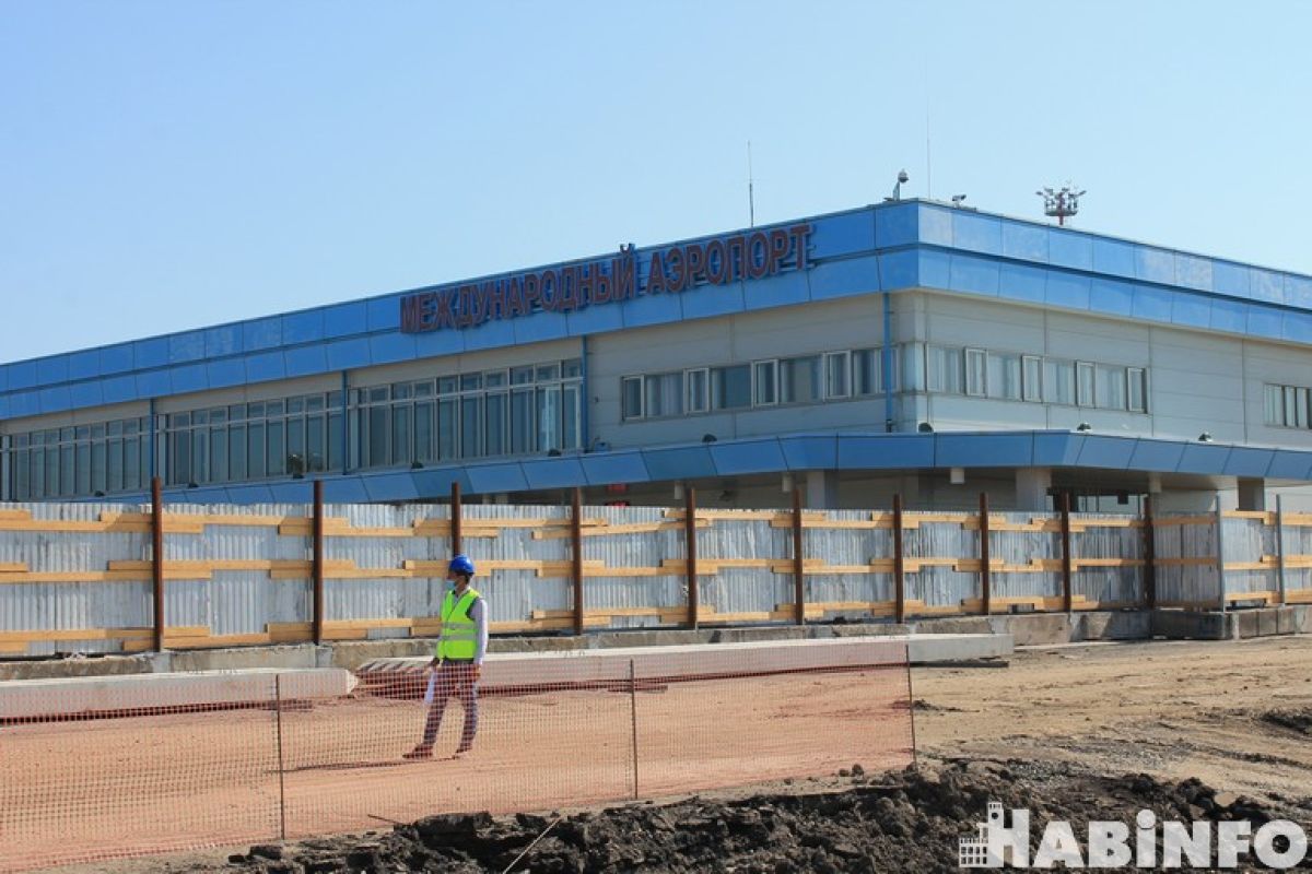 Международный аэровокзал начали строить в Хабаровске