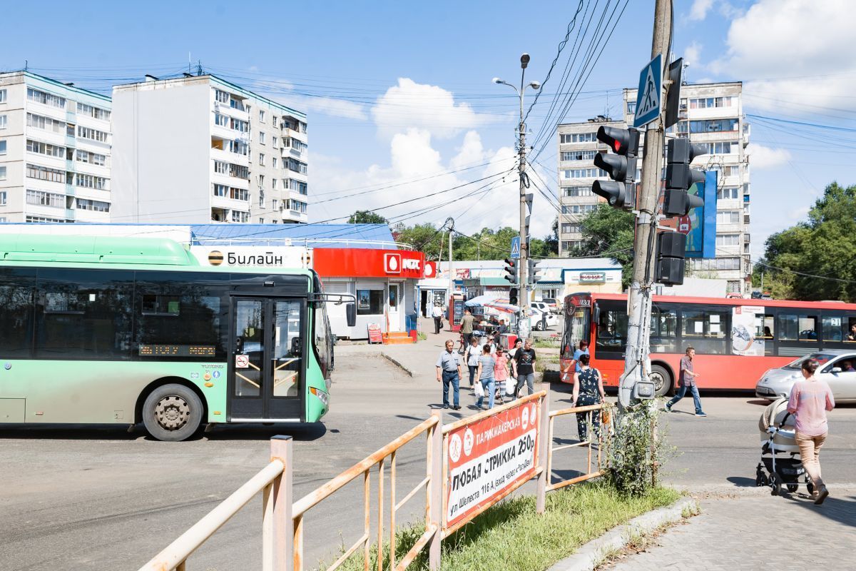Автобусы изменят свой маршрут на&nbsp;улице Ленина в&nbsp;Хабаровске