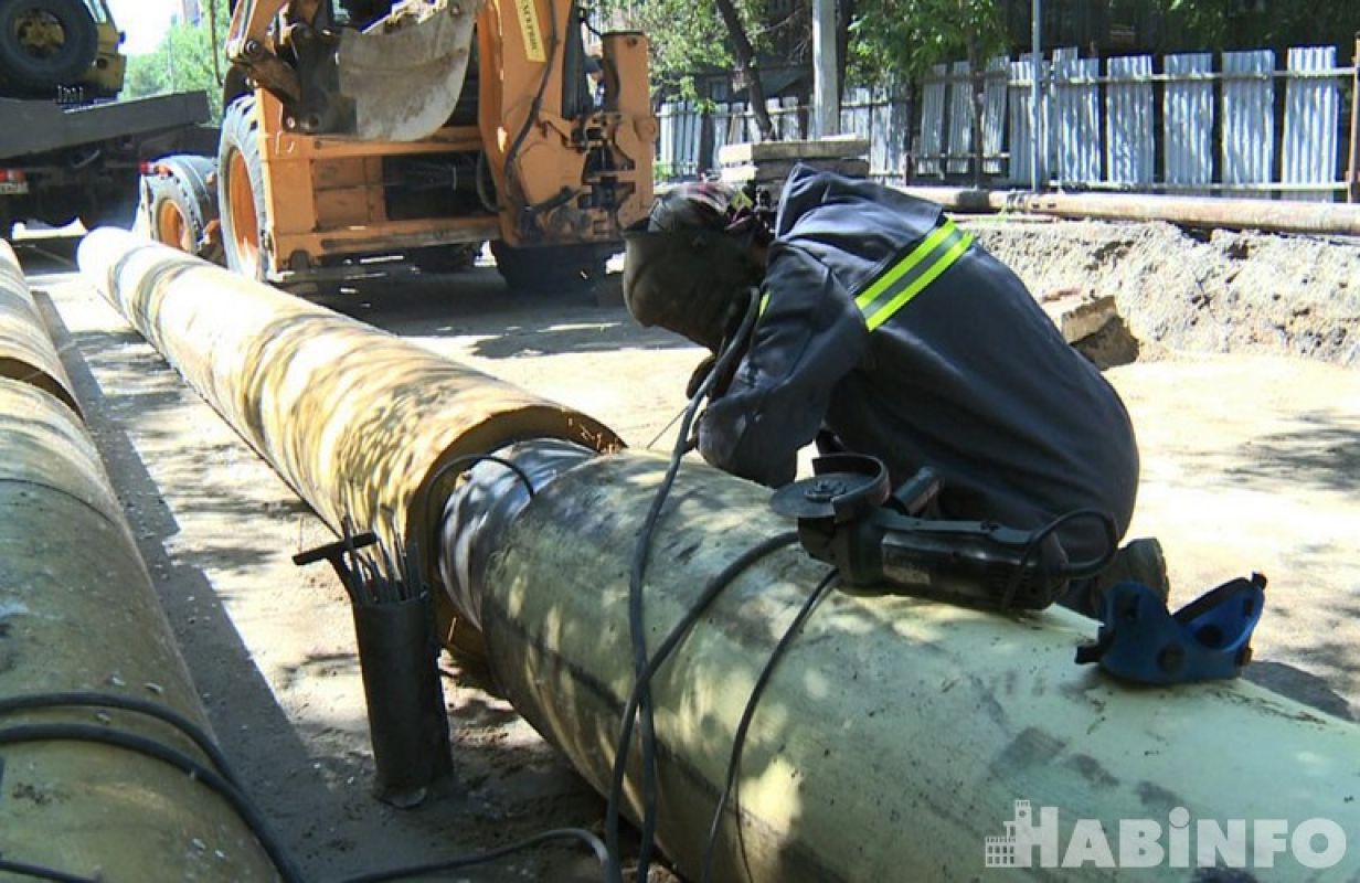 Хабаровские тепловые сети продолжают масштабные работы в городе