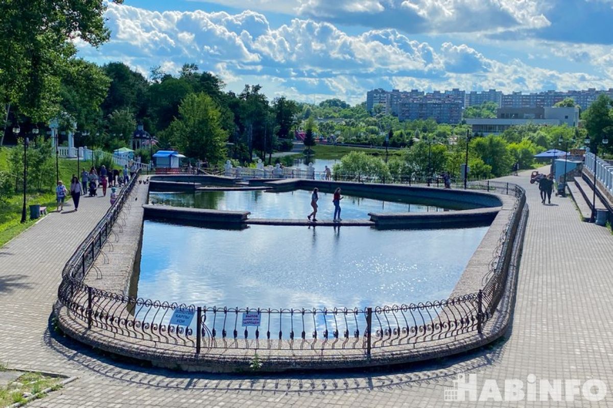 В Хабаровском парке Северный продолжается обновление