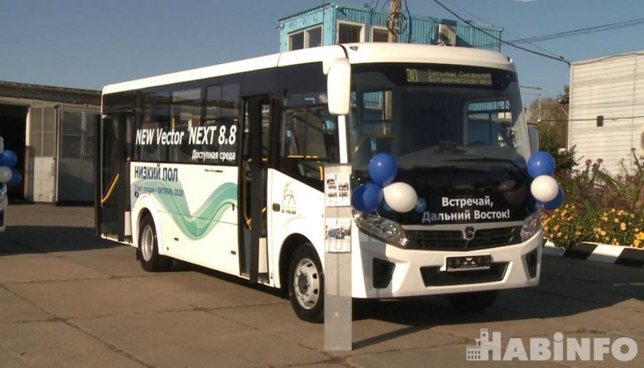 Новые российские автобусы появятся на хабаровских маршрутах