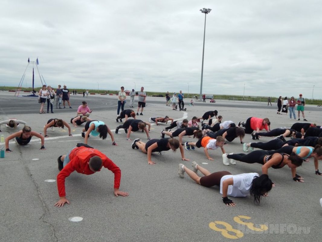 Спортивные выходные в Хабаровске: тренировка, зарядка, йога