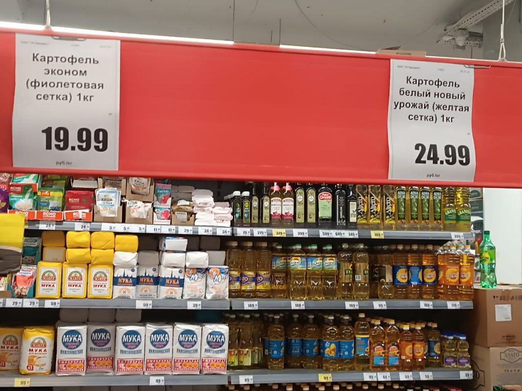 Какие они, цены на продукты в пригороде Санкт-Петербурга