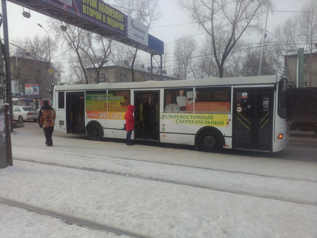 Как будет работать общественный транспорт в предновогодние дни в Хабаровске