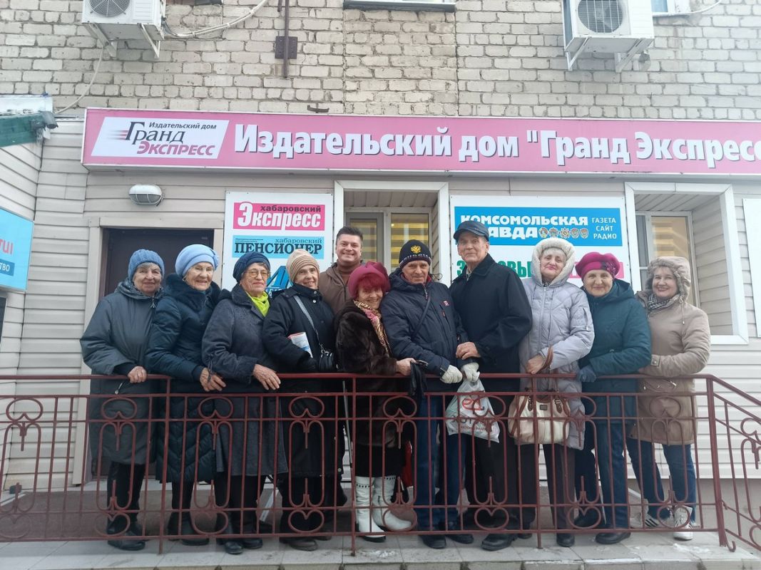 Знакомство с закулисьем журналистики: Герои «Хабаровского пенсионера» в редакции