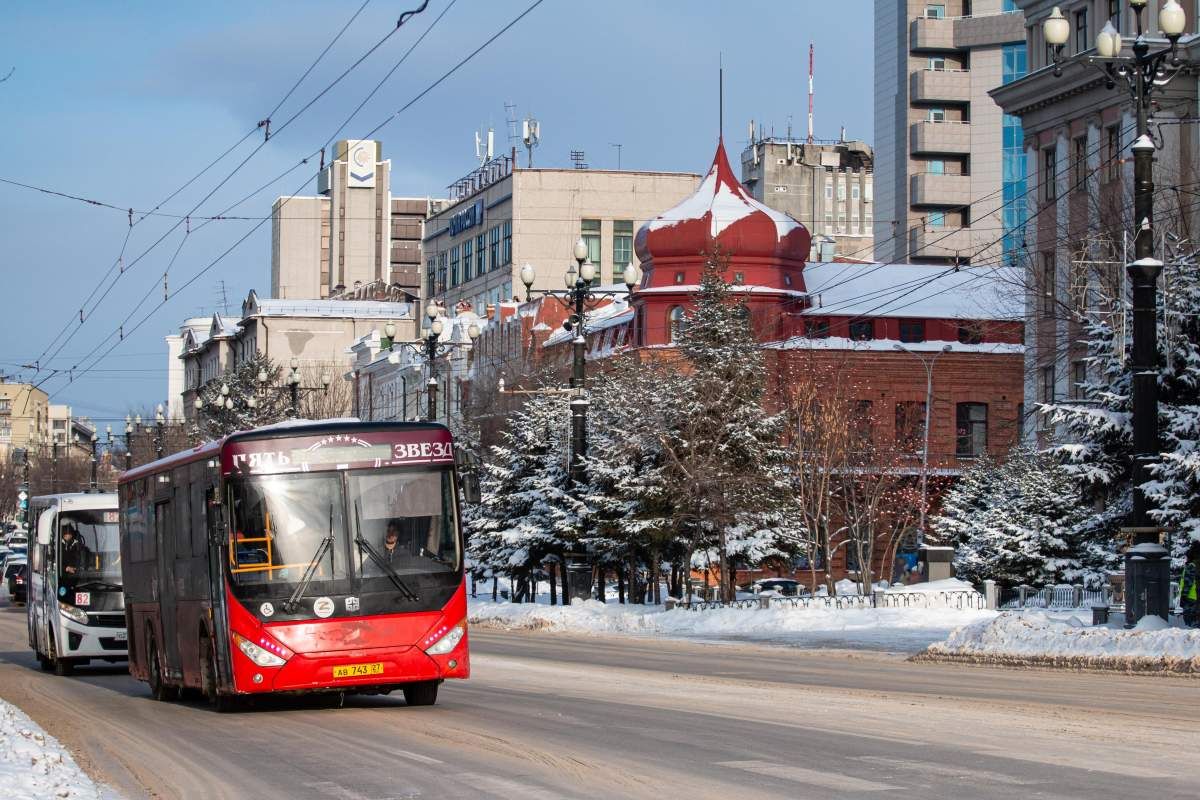 В Хабаровске курсирует автобус для популяризации здорового образа жизни