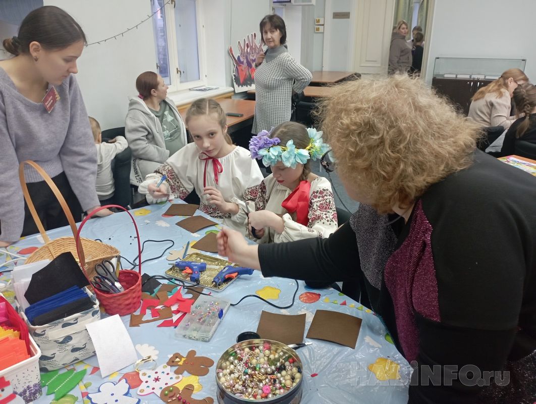 В канун Рождества в Научке развлекали гостей