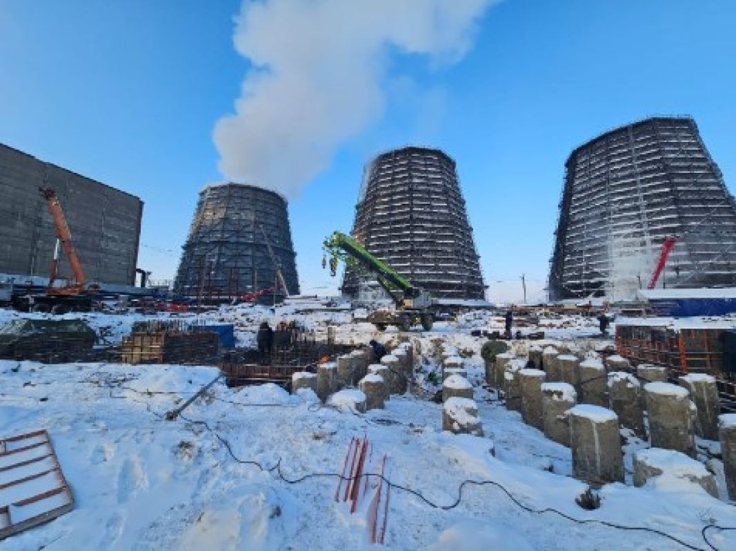 Началось строительство главного корпуса Хабаровской ТЭЦ-4
