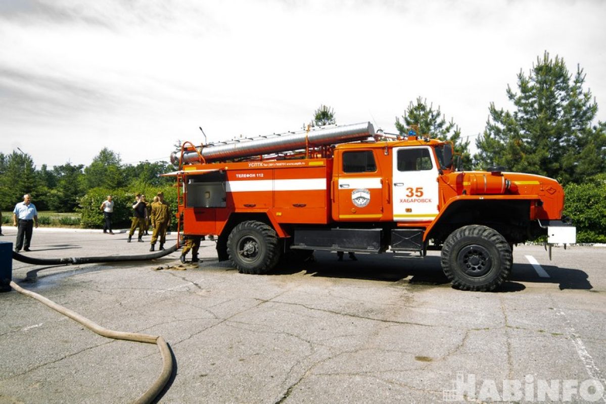 Пожарные Хабаровского края выезжали на тушение чердачного помещения