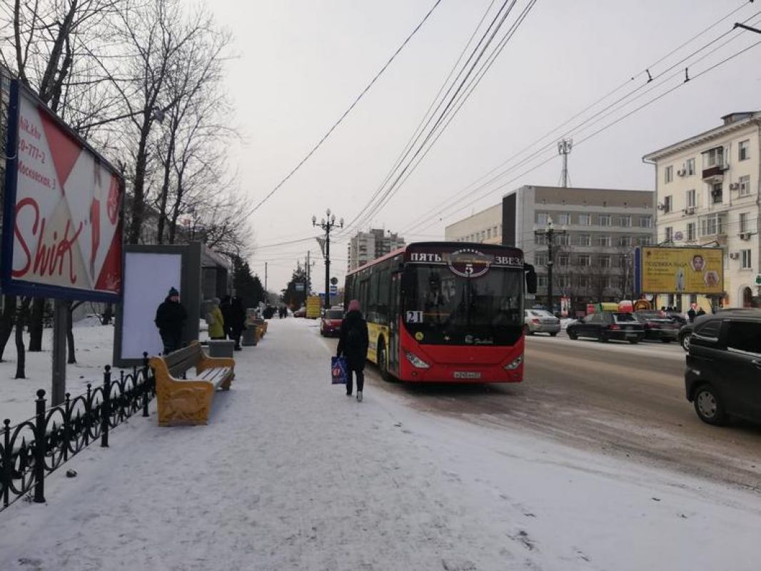 В Хабаровске временно изменят схемы движения автобусов и троллейбусов