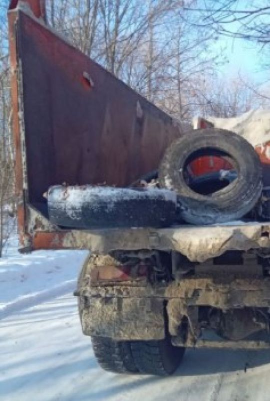В Хабаровском крае ликвидирована свалка автомобильных шин