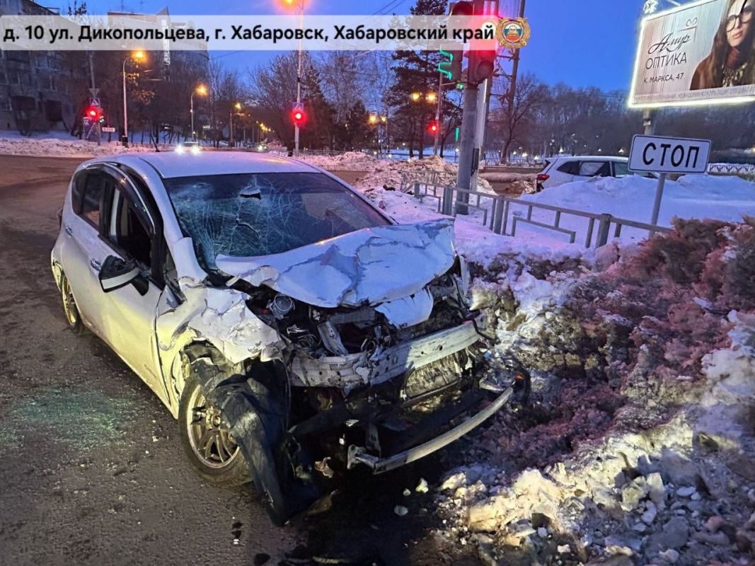 Пять человек пострадали в&nbsp;ДТП &nbsp;в самом центре Хабаровска