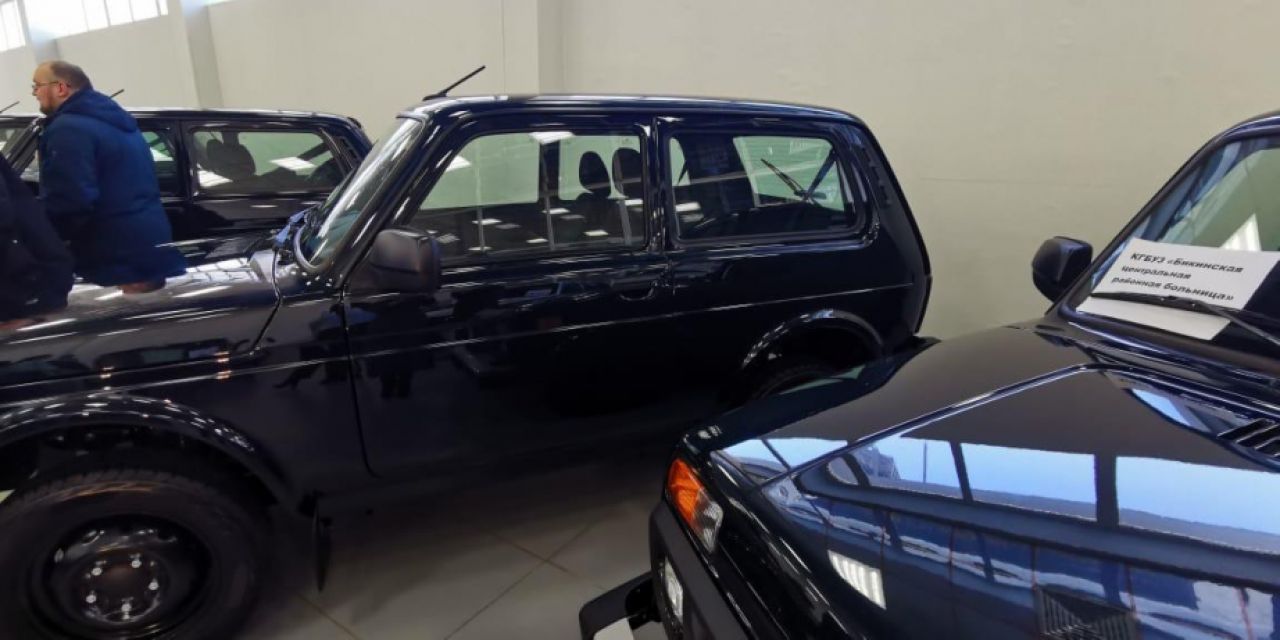 В Хабаровском крае приобрели 13 отечественных автомобилей для&nbsp;медучреждений