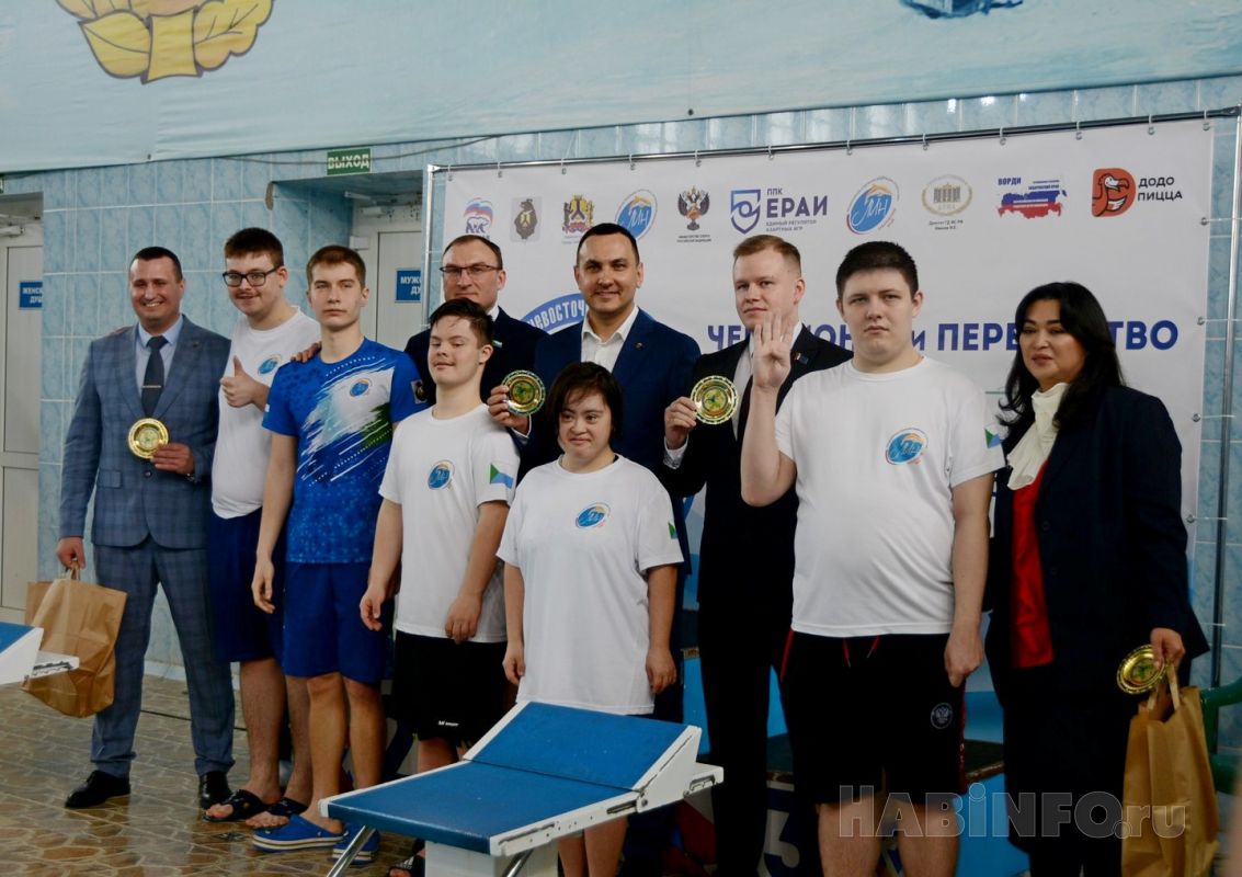 Чемпионат ДФО по плаванию для особенных спортсменов прошёл в Хабаровске
