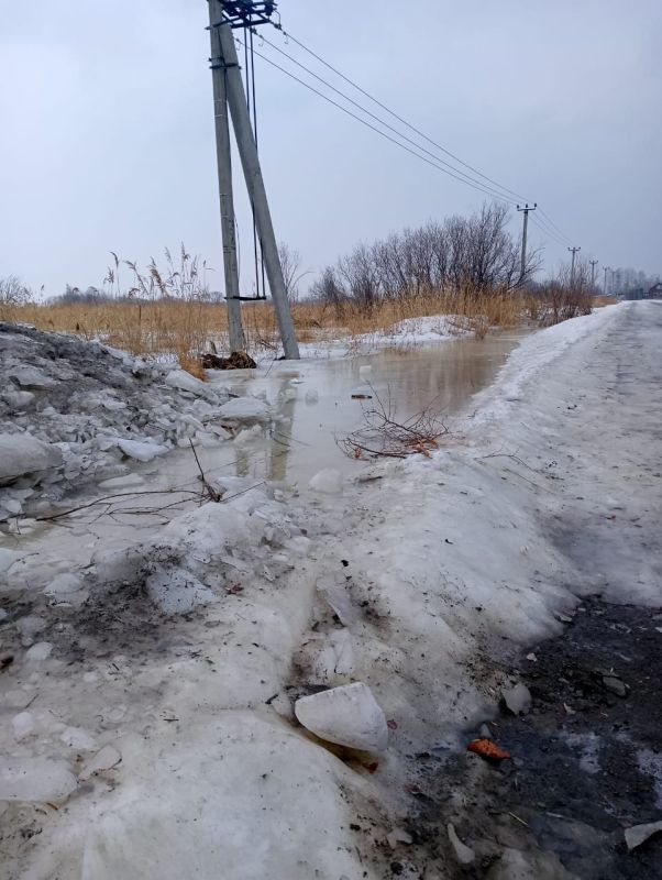 Село Некрасовка Хабаровского края страдает из-за подтоплений