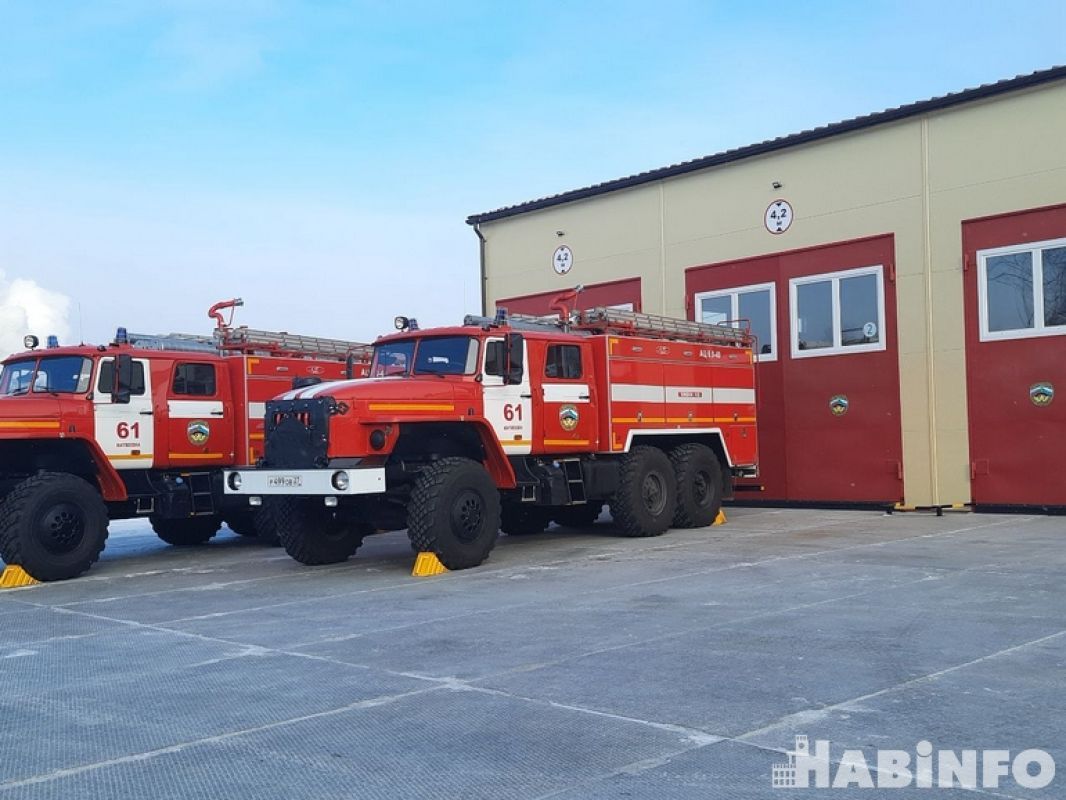 Пожарные Хабаровского края за сутки потушили восемь пожаров