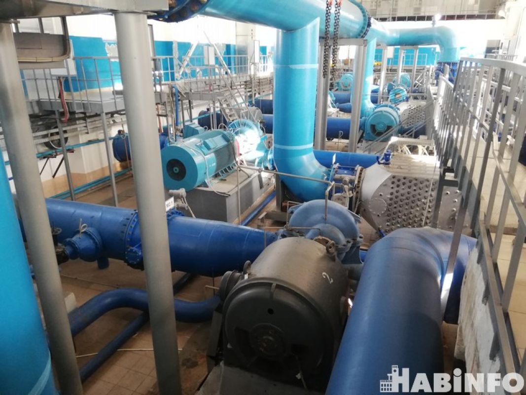 «Водоканал» в Хабаровске меняет насосное оборудование